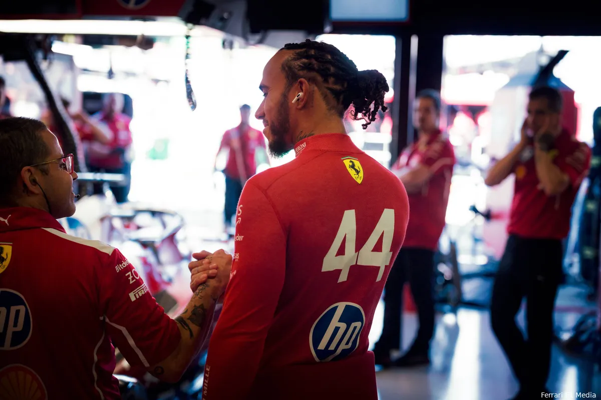 lewis hamilton ferrari vrijdag australie 2025 2