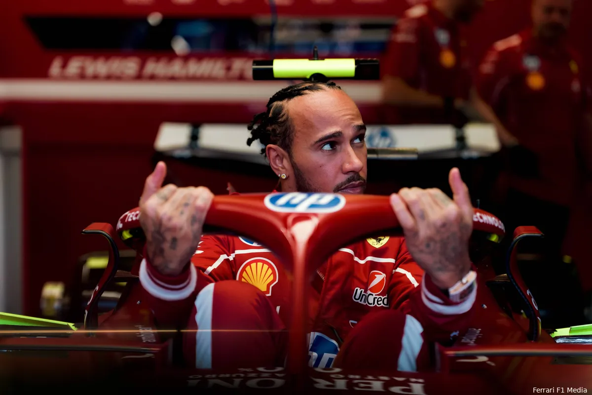 lewis hamilton ferrari vrijdag australie 2025 5