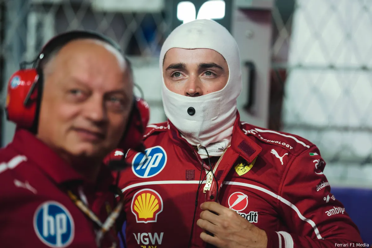 leclerc ferrari saoedi arabie zondag 11