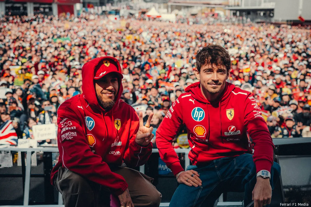 lewis hamilton charles leclerc japan 2025 12812 1 fans