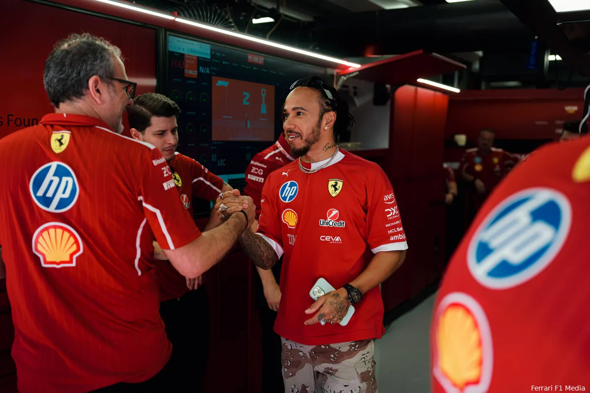 ferrari lewis hamilton gp spanje 2025