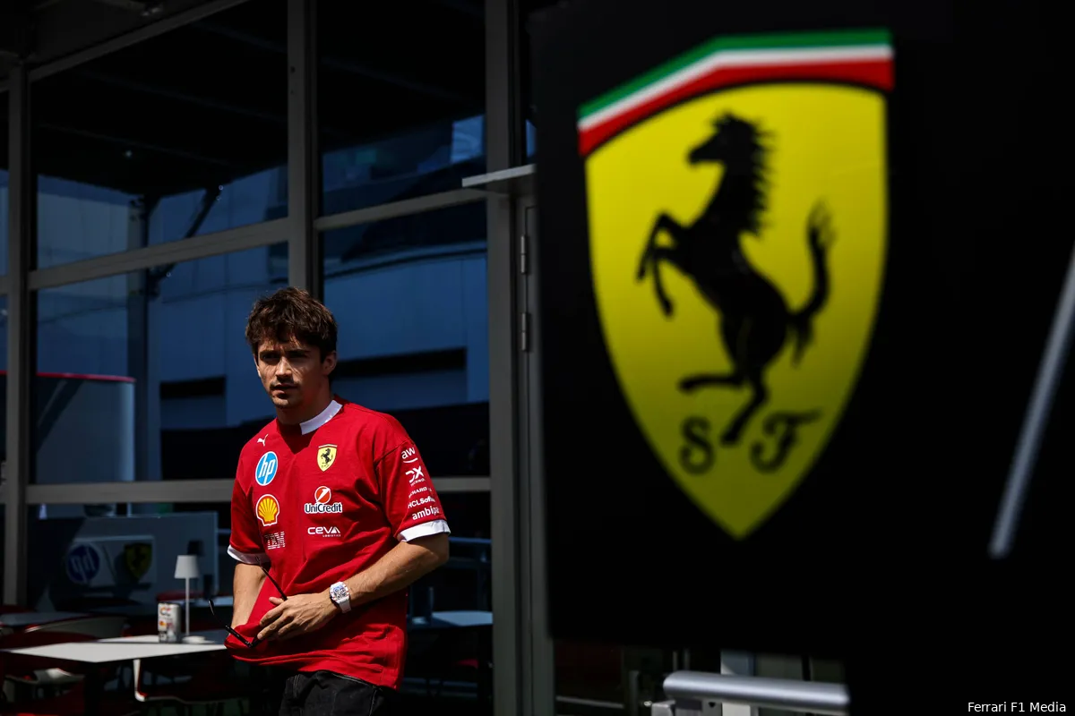 charles leclerc 2025 canada vrijdag ferrari