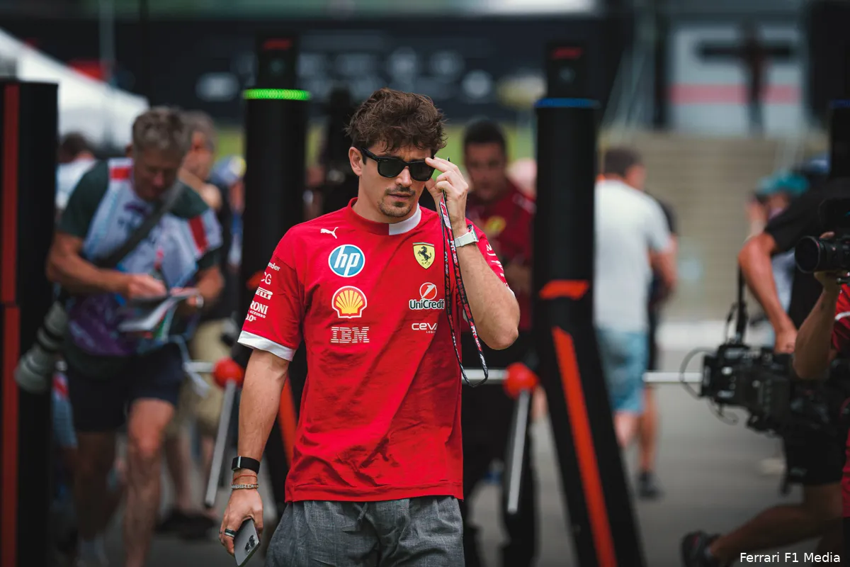 ferrari charles leclerc gp oostenrijk 2025 vrijdag 4