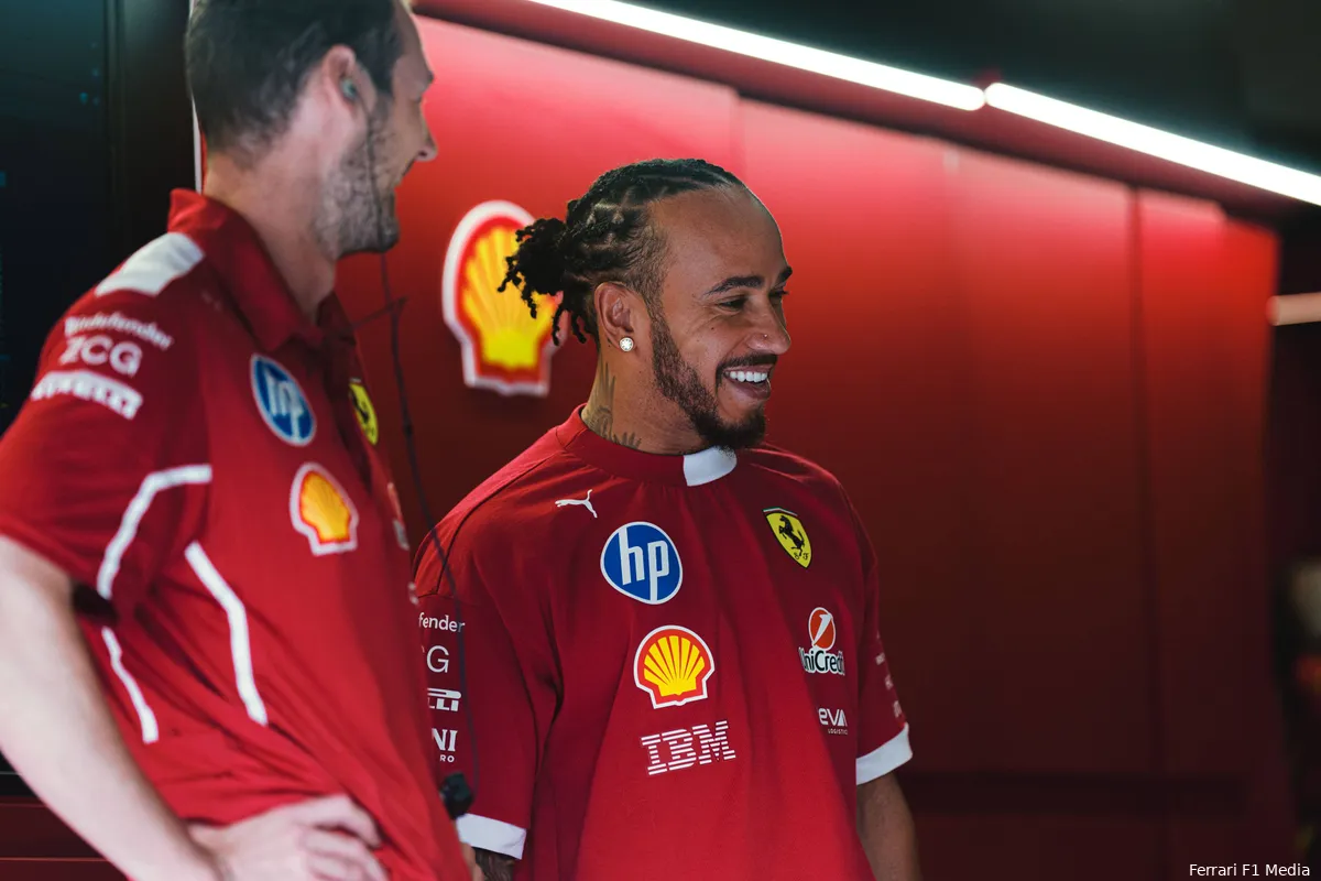 ferrari lewis hamilton gp oostenrijk 2025 vrijdag