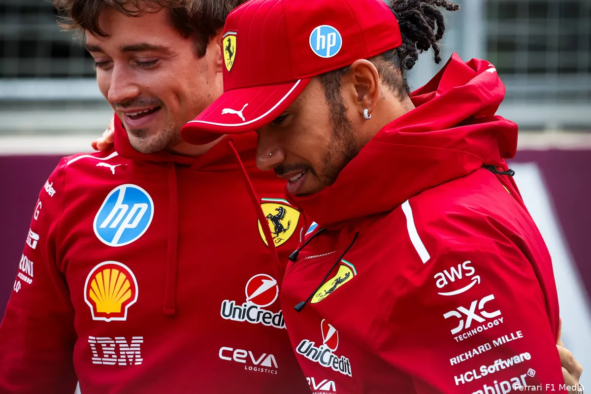 lewis-hamilton-charles-leclerc-ferrari-gp-azerbeidzjan-2025-zondag-2