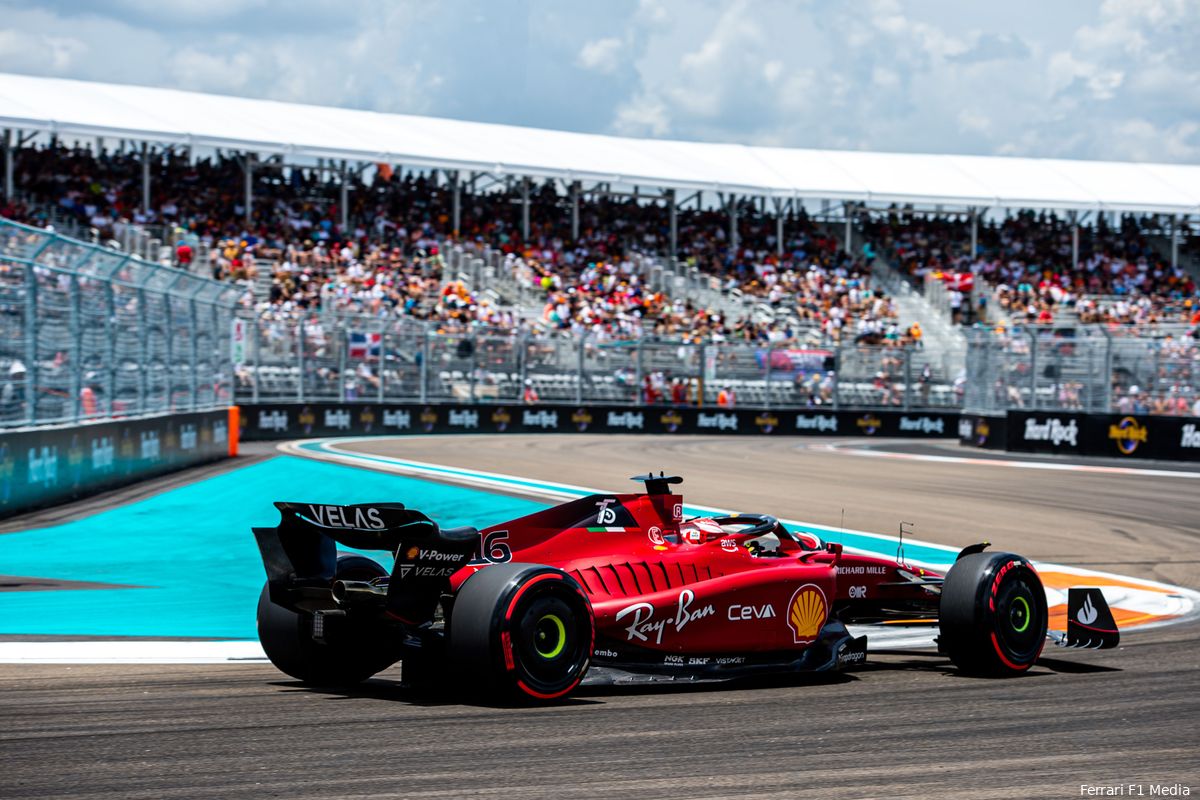 Ferrari gematigd tevreden na GP Miami: 'Fysiek moeilijke race'