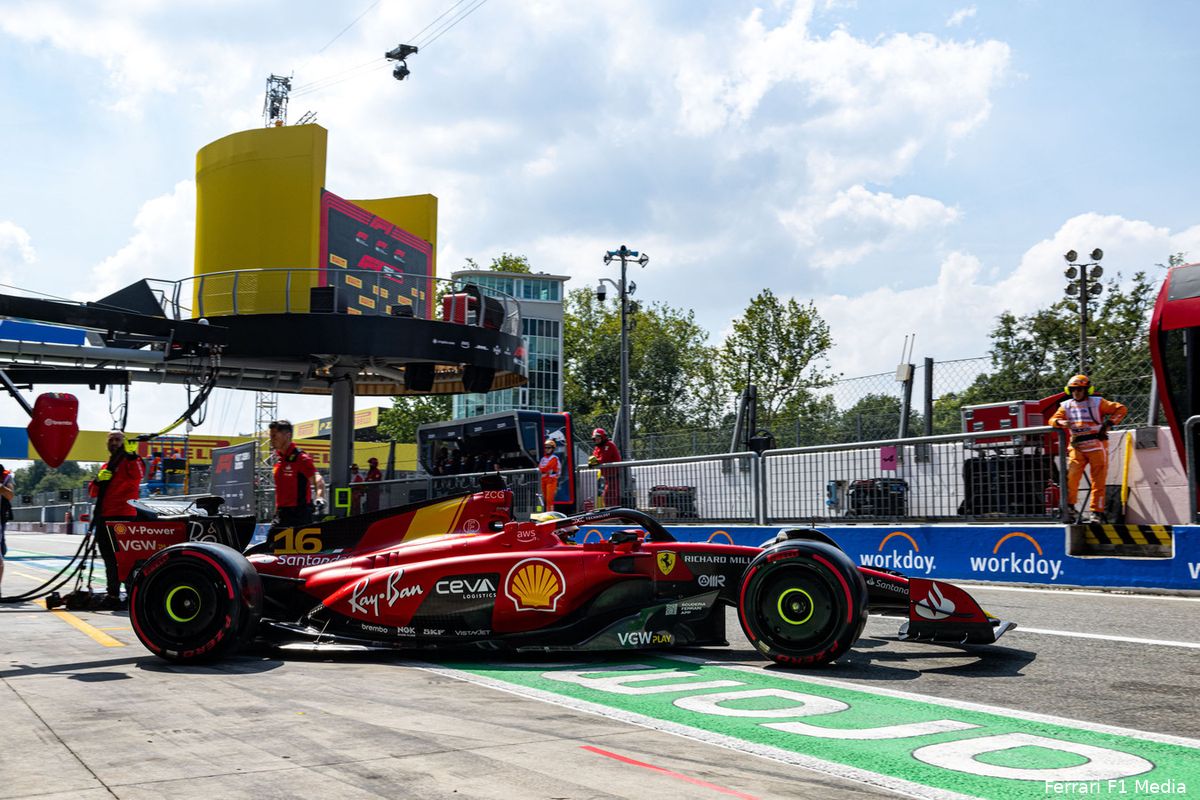 Uitslag eerste vrije training F1 Grand Prix van Singapore 2023