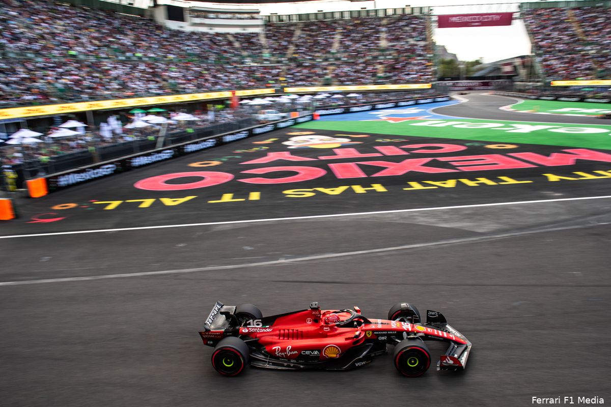 Uitslag kwalificatie F1 Grand Prix van Mexico 2023