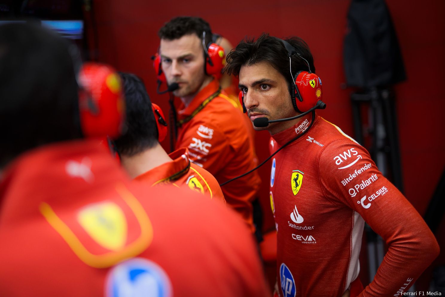 carlos sainz ferrari vrijdag gp belgie 2024 6