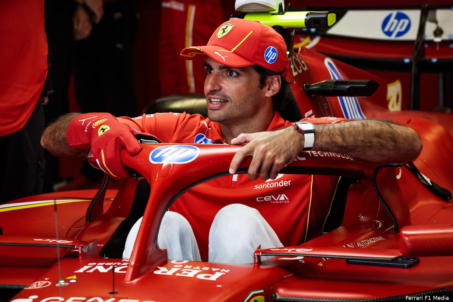 Sainz hoopt op de overwinning: 'In de Formule 1 kan alles gebeuren'