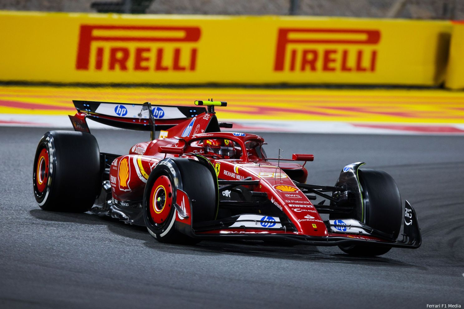sainz ferrari abu dhabi 2024 3