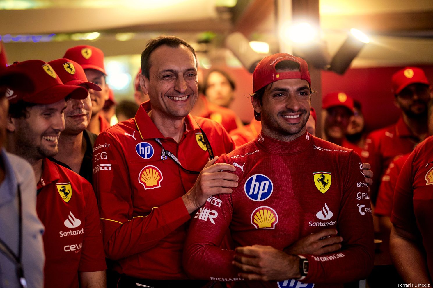 sainz ferrari abu dhabi 2024 9