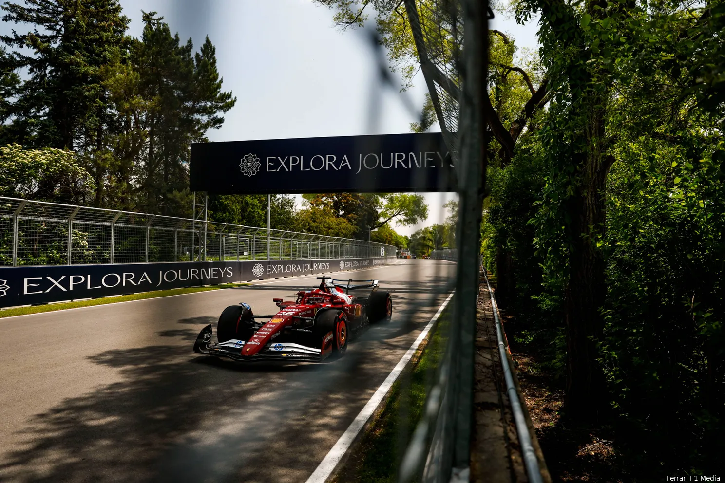 charles leclerc 2025 canada vrijdag ferrari