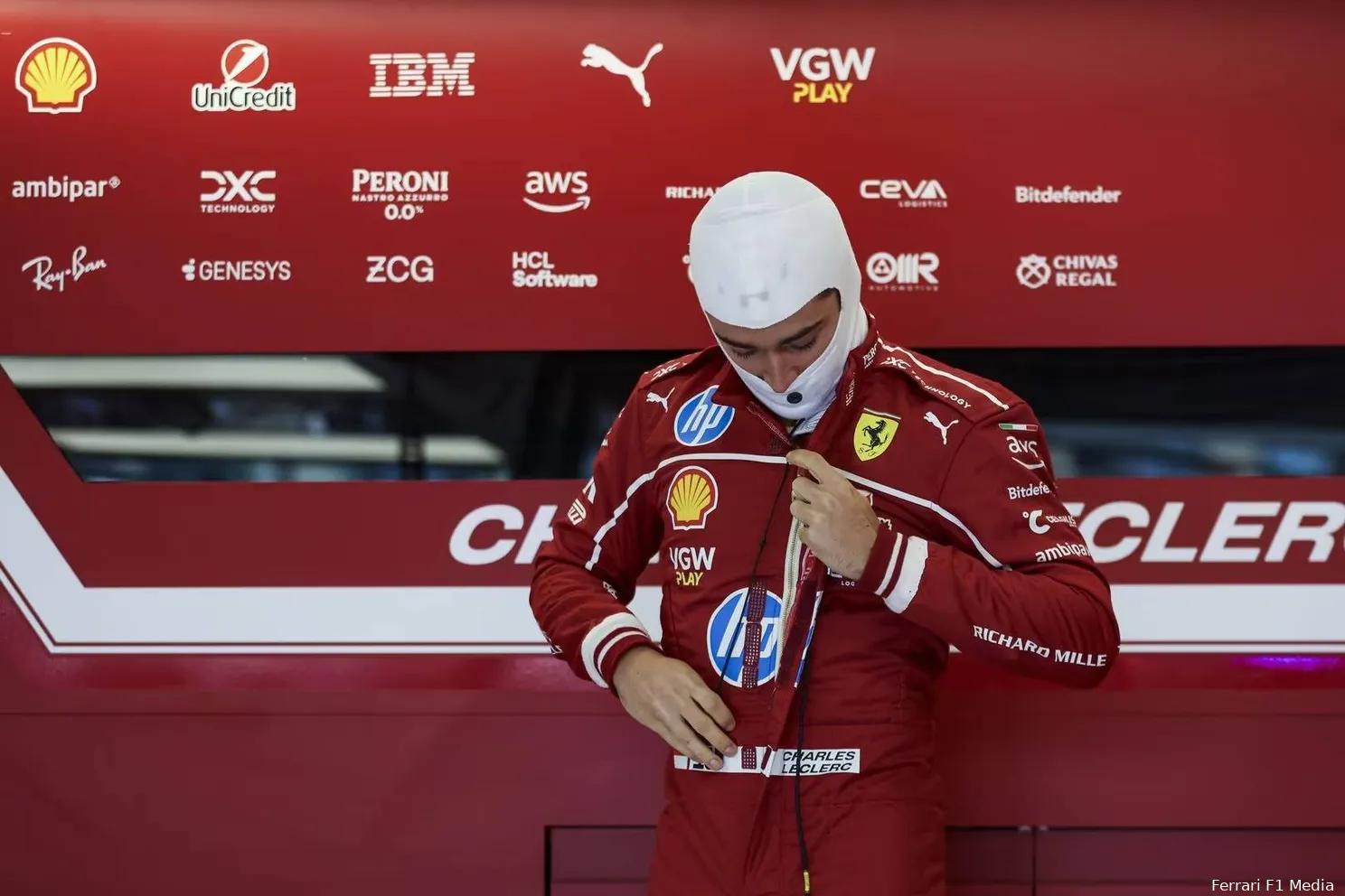charles leclerc ferrari gp groot brittannie 2025 3jpg