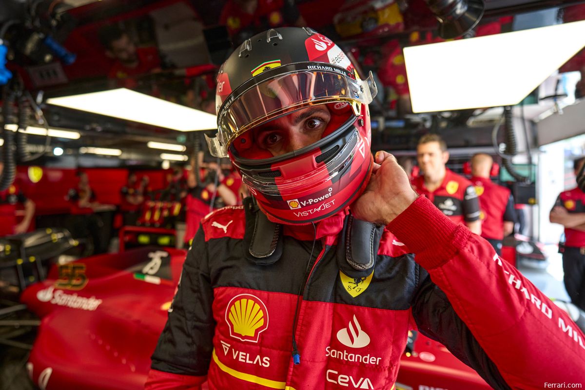 Carlos Sainz onthult doel nieuwe F1-seizoen