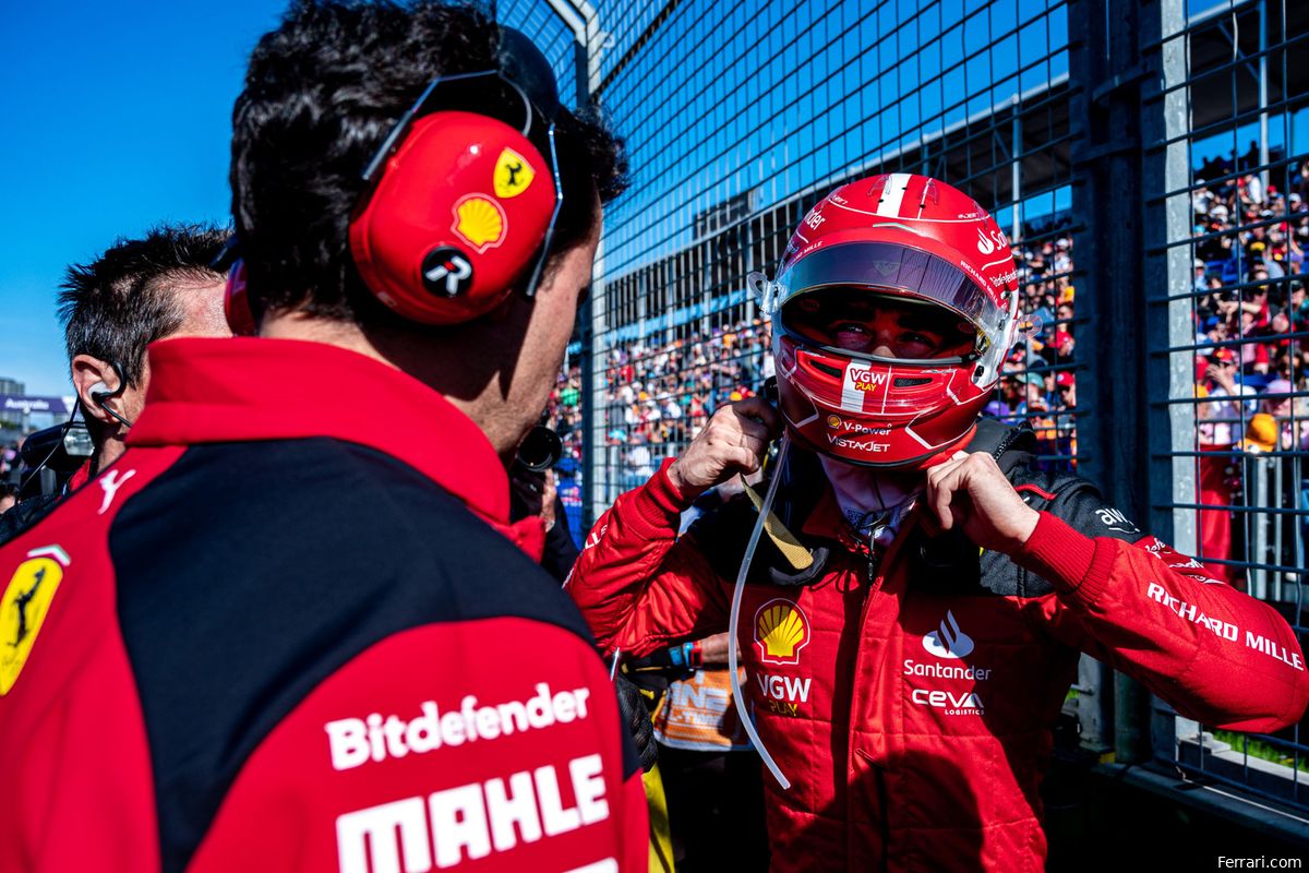 ‘Ferrari-favoriet Leclerc tekent bij, salarisverhoging á la Verstappen’