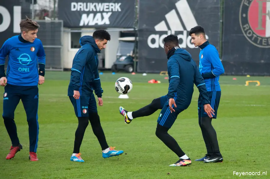 Plezier en passie tijdens donderdagtraining