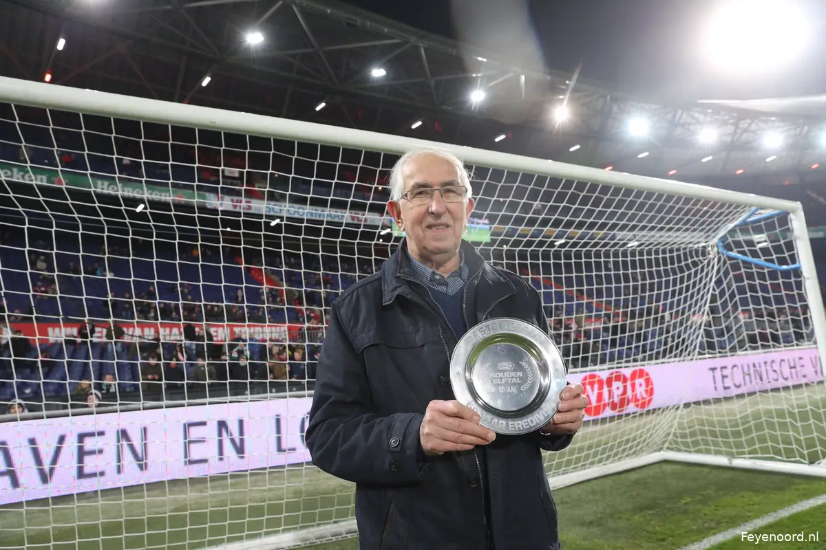 Eddy Pieters Graafland keeper van het Gouden Elftal