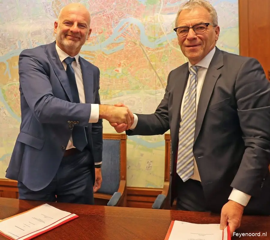Feyenoord en gemeente akkoord over nieuwe trainingsaccommodatie