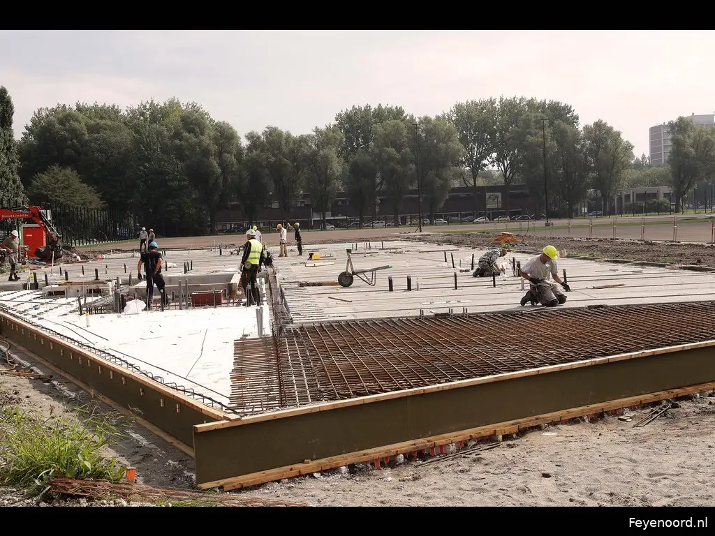 Update bouw trainingsaccommodatie Feyenoord (2)