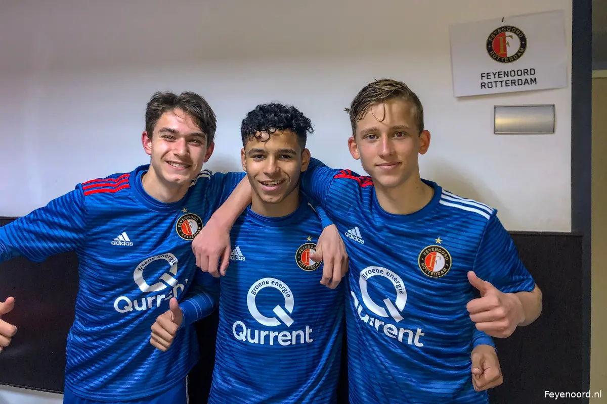 Feyenoord O15 naar kruisfinale in Tbilisi