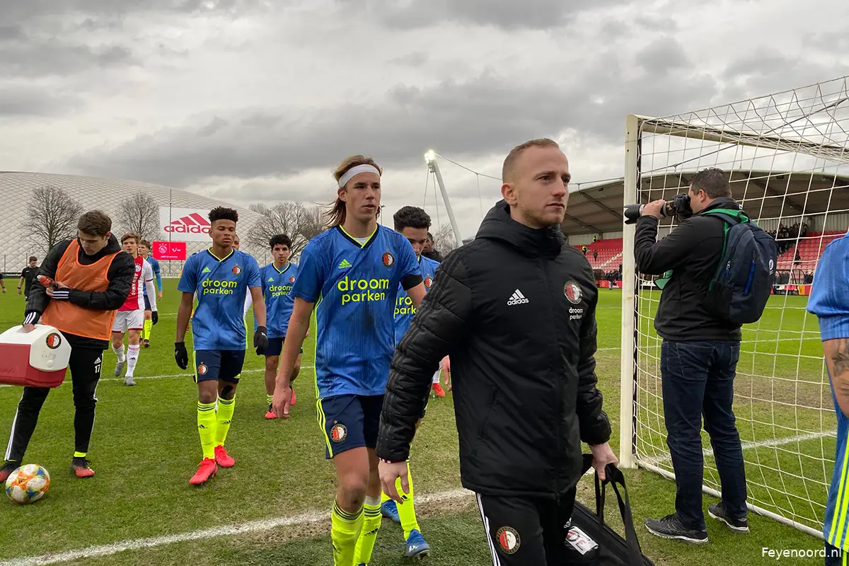 Mini-Klassieker Feyenoord Onder 19 eindigt onbeslist