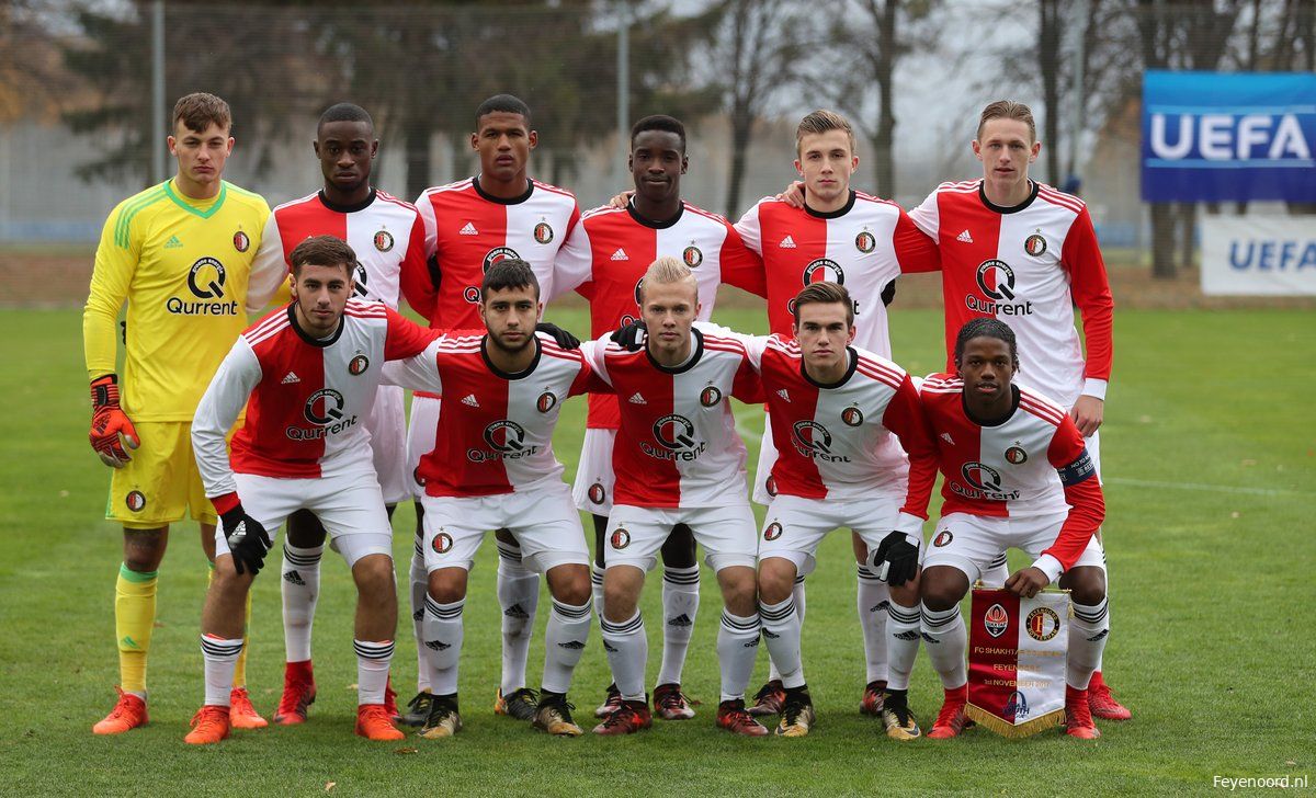 Geen live-uitzending Feyenoord O/19 in de Youth League