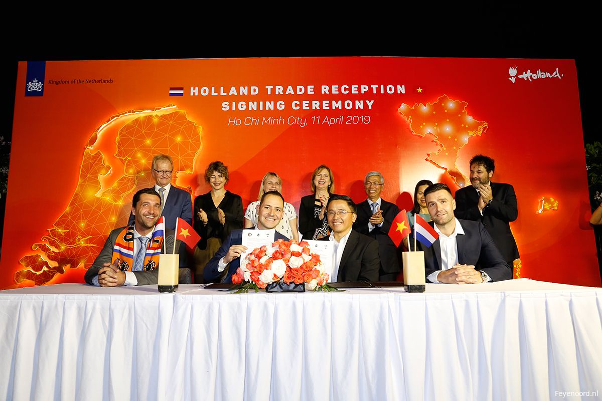 Samenwerking tussen Feyenoord en Vietnamese club HAGL FC