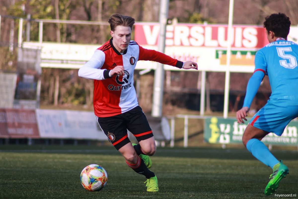 Jong Feyenoord verliest eerste wedstrijd in kampioenspoule