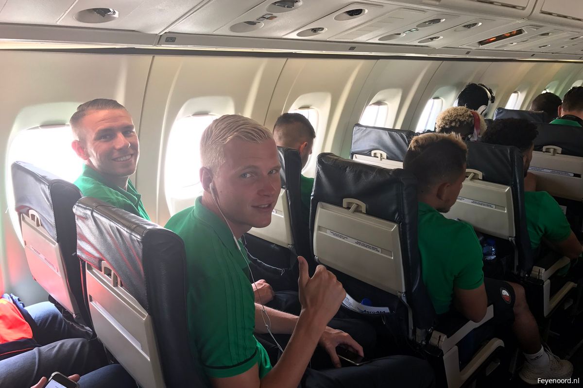 Feyenoord onderweg naar Oostenrijk voor trainingskamp
