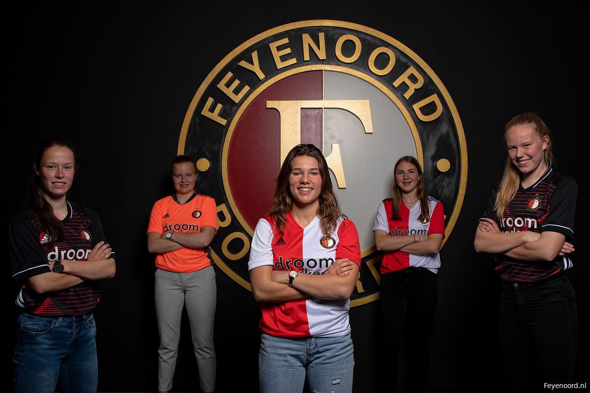 Eerste speelsters Feyenoord Vrouwen 1 bekend