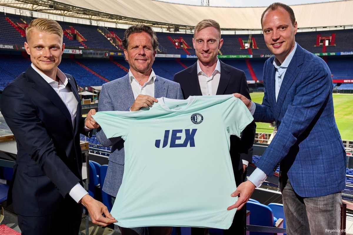 JEX is eerste Official Training Partner van Feyenoord