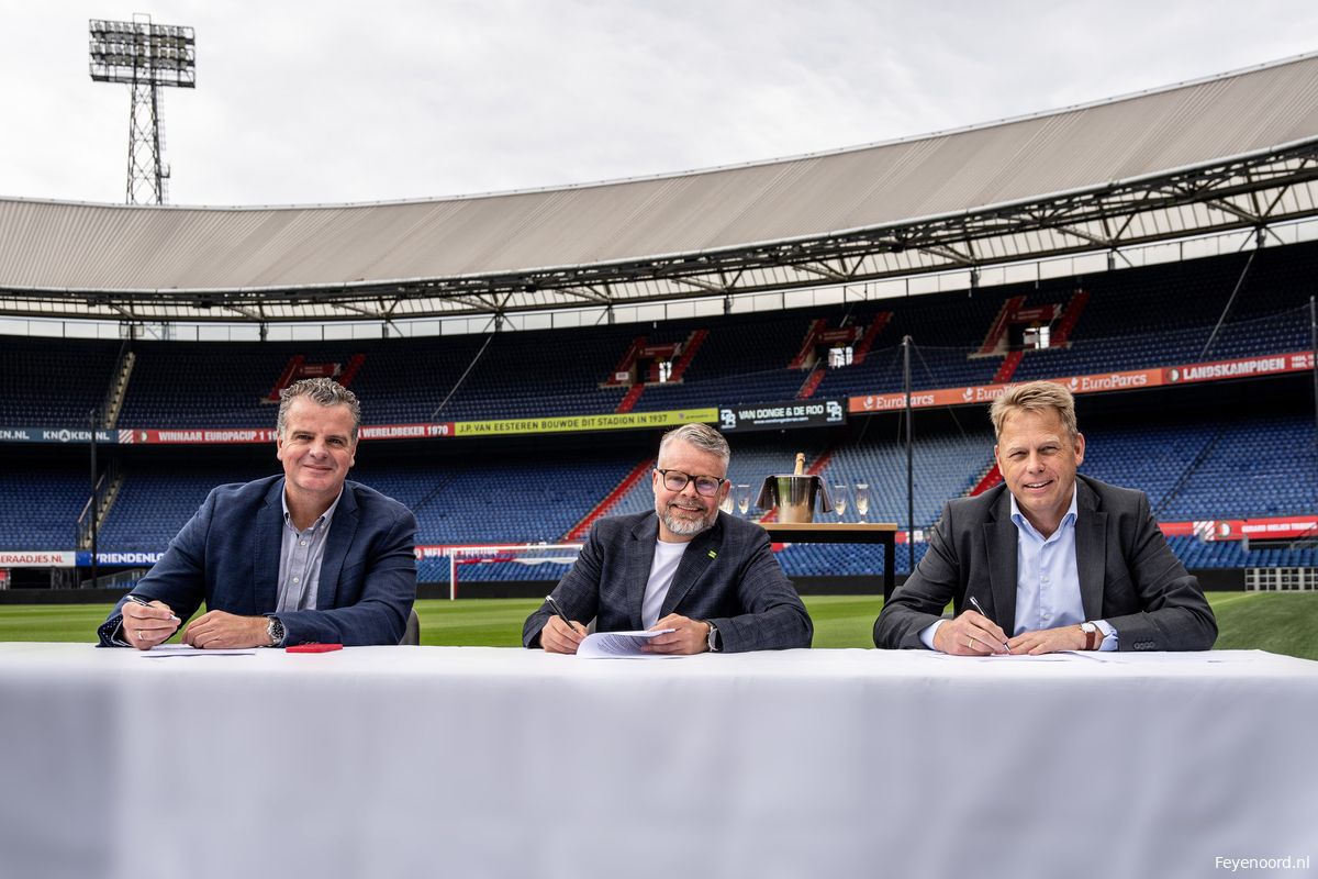 Van Donge & de Roo wordt Official Training Partner van Feyenoord