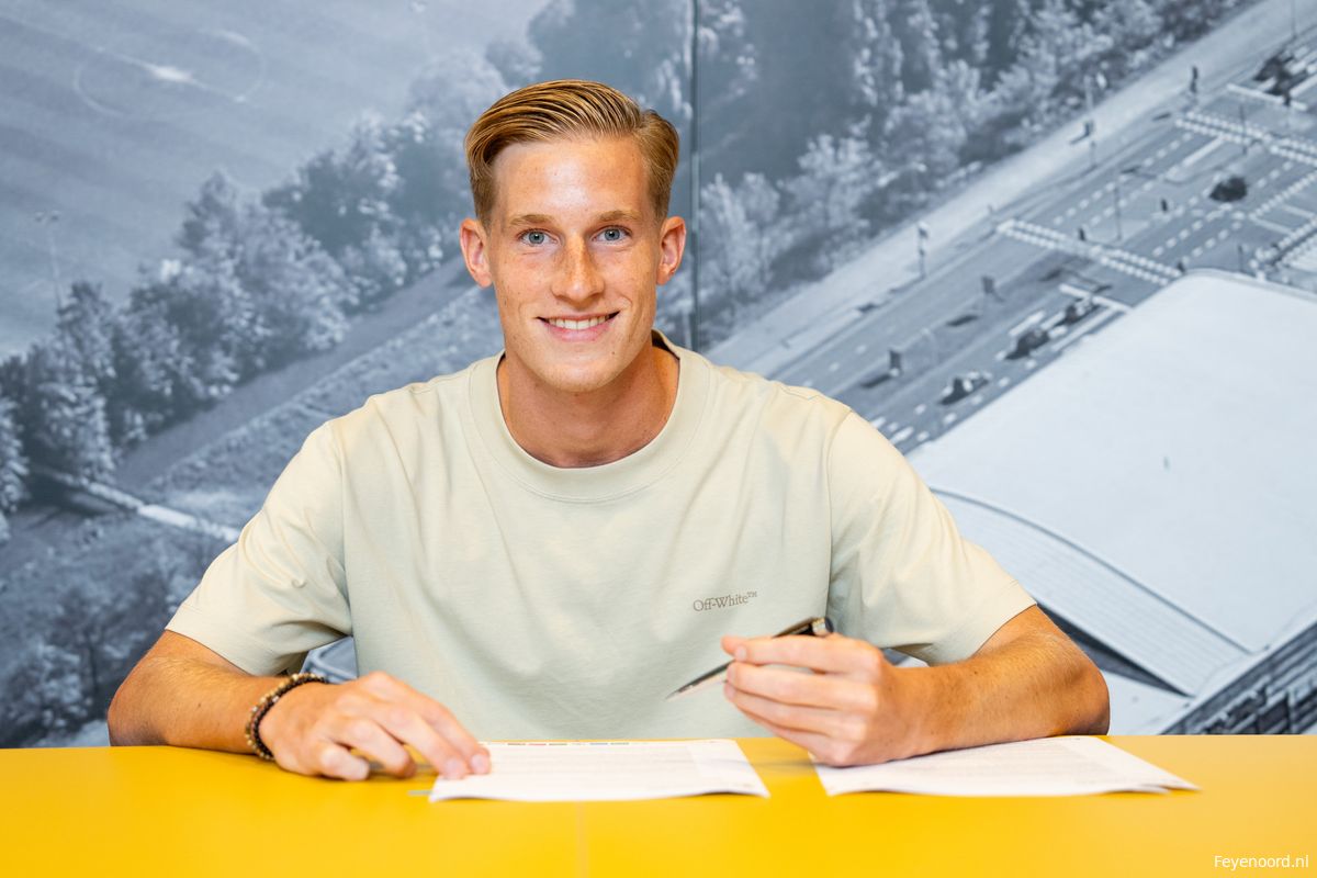 Transfervrije Joep van der Sluijs naar Feyenoord Onder 21