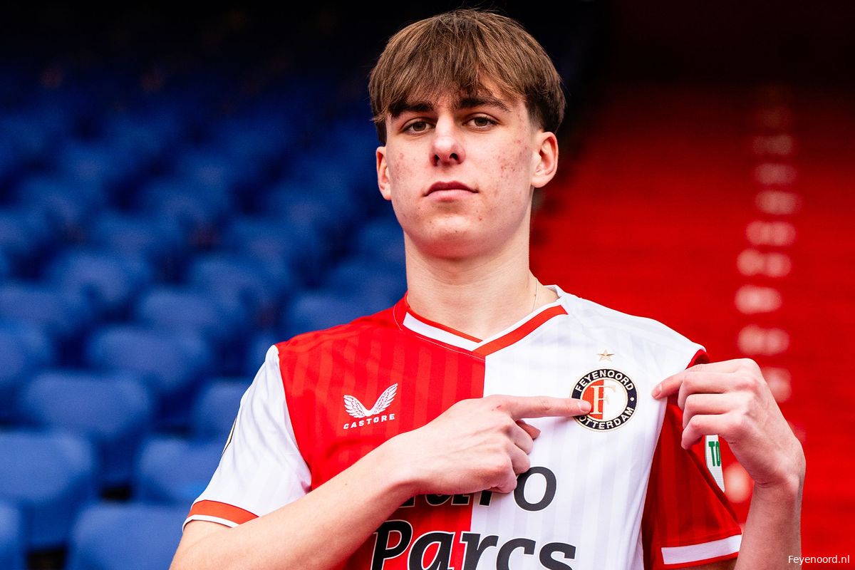 Officieel: Feyenoord legt Sauer vast tot 2028