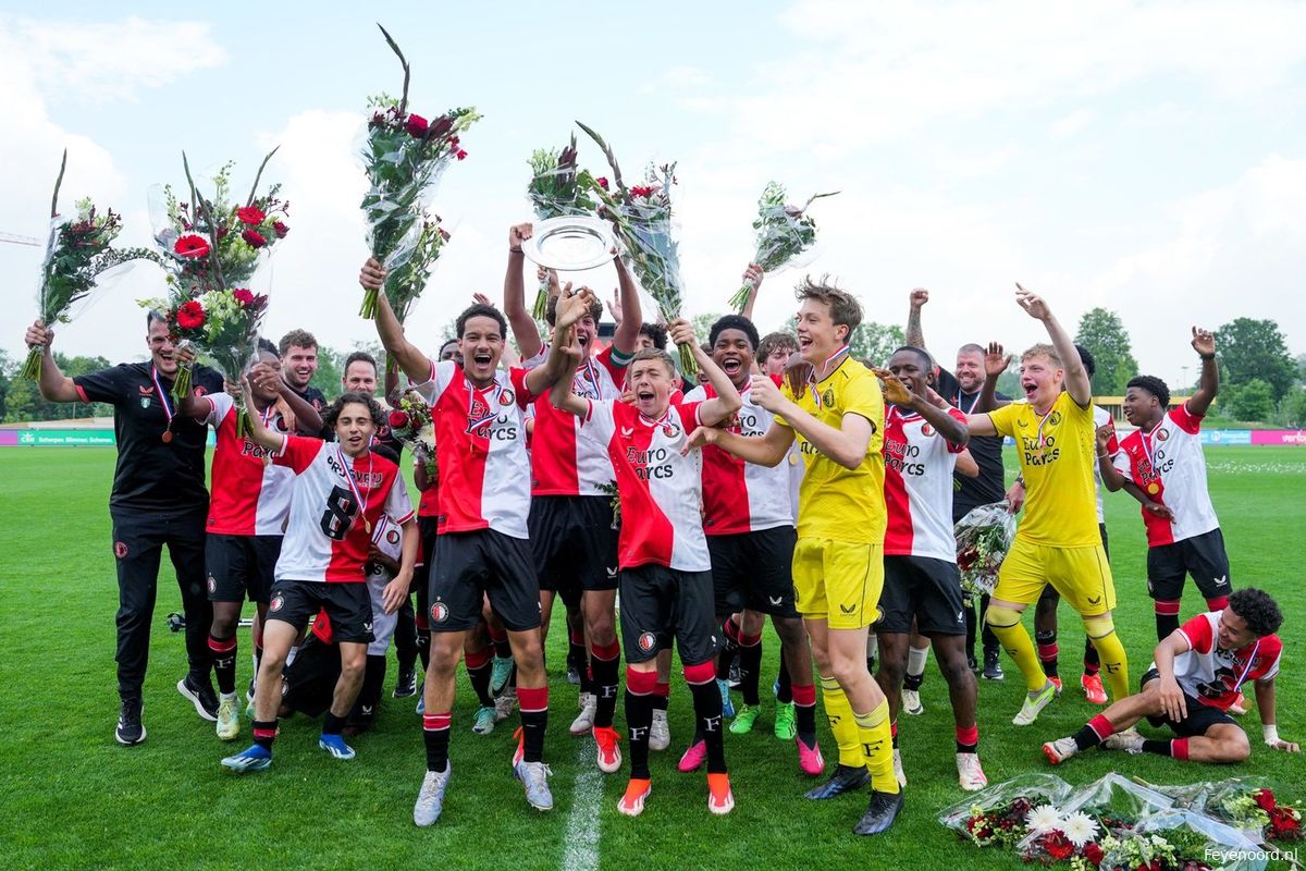 Overzicht Academy: Feyenoord O16 Kampioen van Nederland