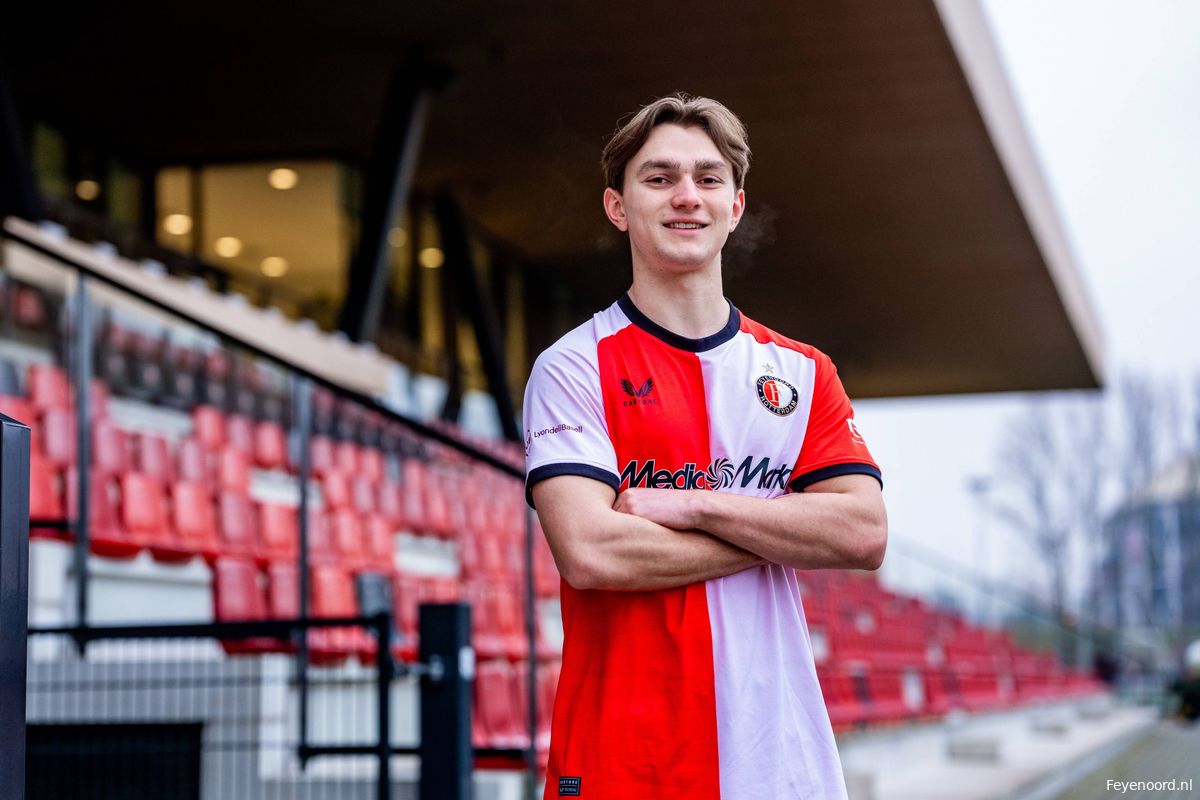 Gardenier uitgeroepen tot Feyenoord Jeugdspeler van de Maand