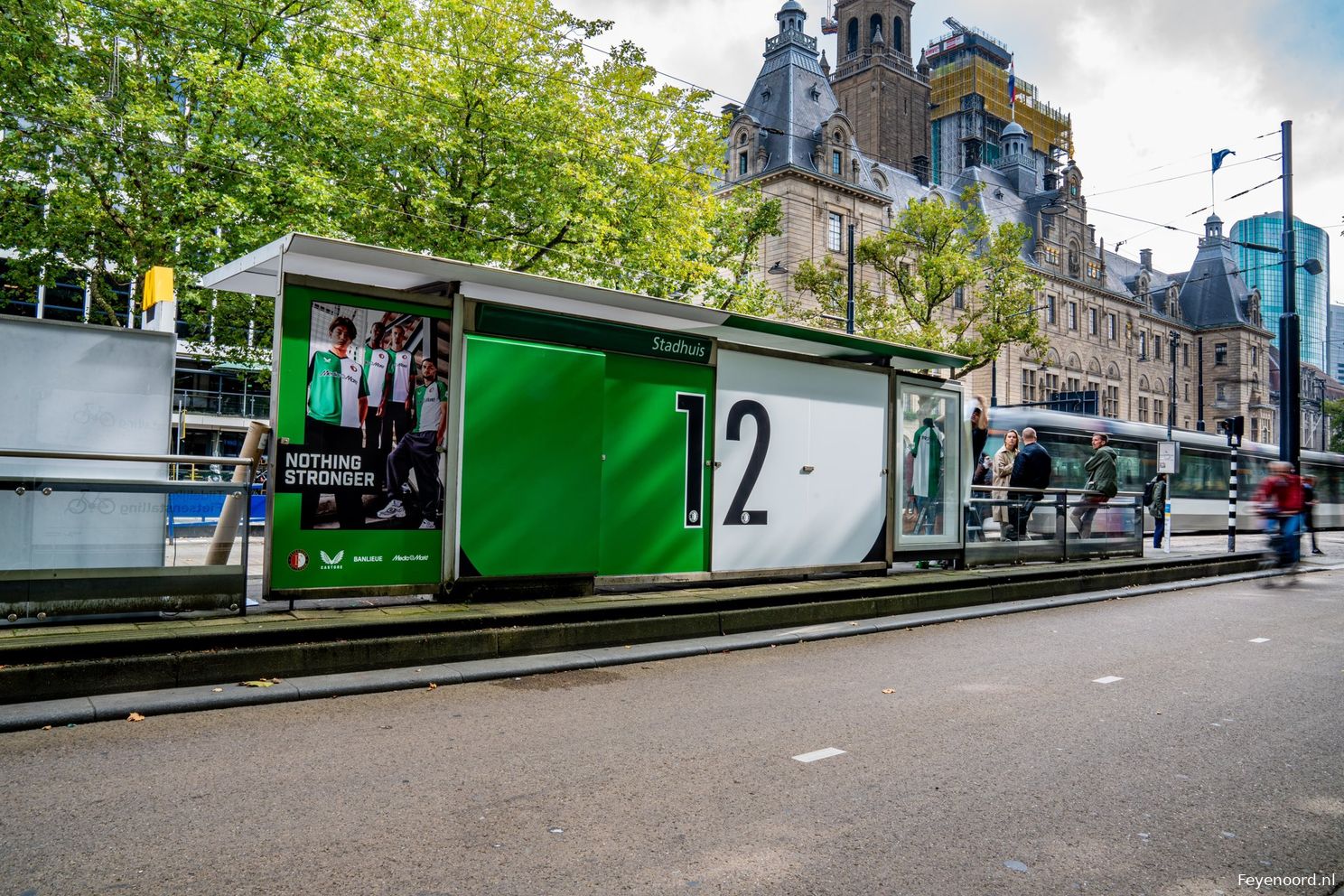 Groen-wit derde tenue Feyenoord vanaf woensdagochtend te koop