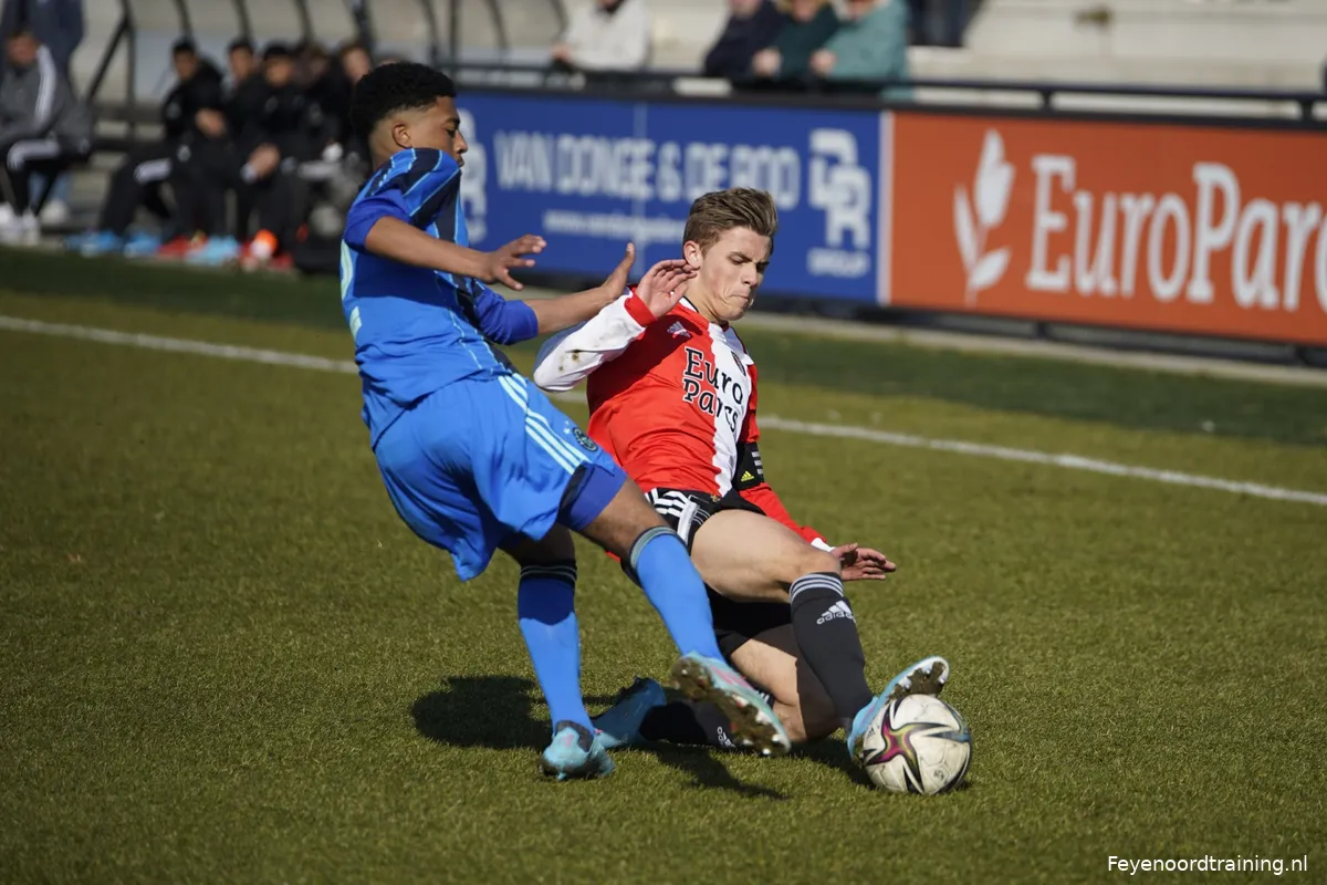 Feyenoord O18 schakelt Ajax uit in bekertoernooi