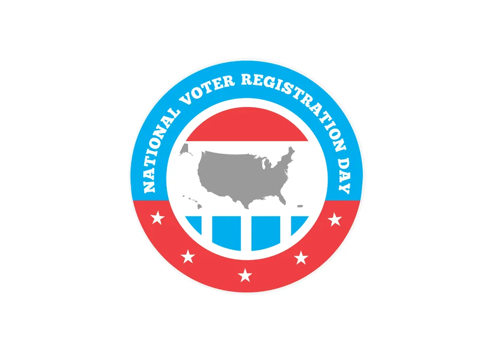 National Voter Registration Day logo