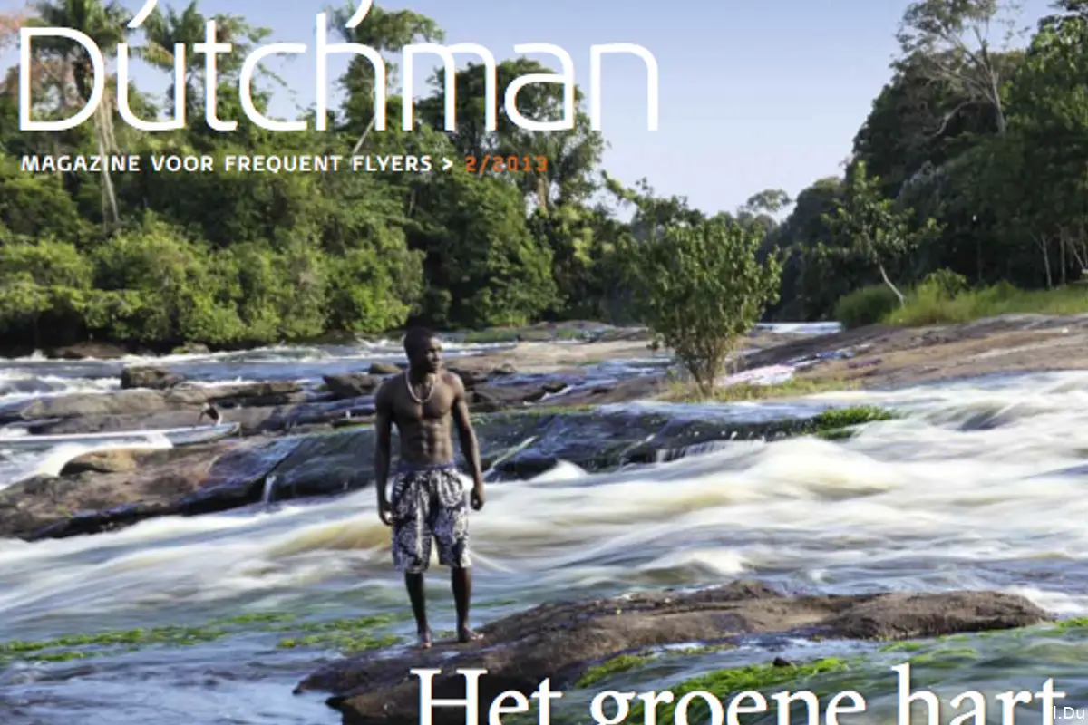 Suriname in KLM magazine