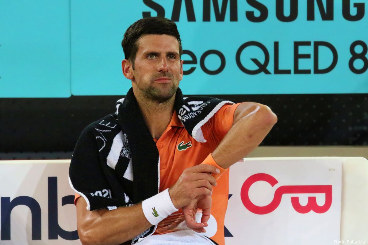 WATCH: Djokovic plays down concerns after shaking episode on bench