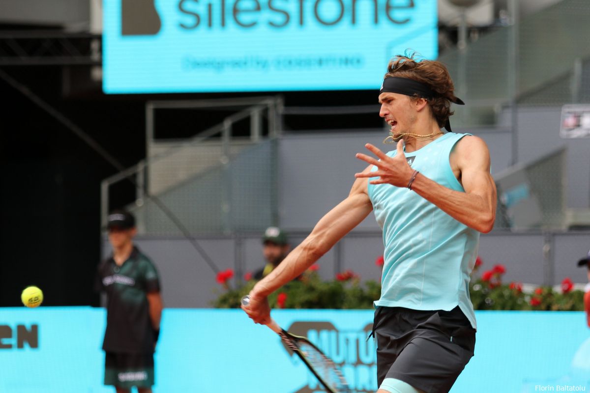 "I'm not happy with status I currently have as a tennis player" admits Alexander Zverev