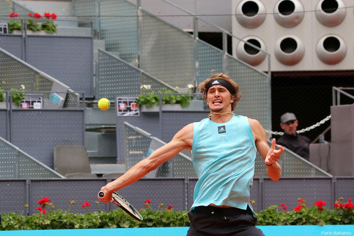 WATCH: Alexander Zverev returns to practice for the first time since horrible injury