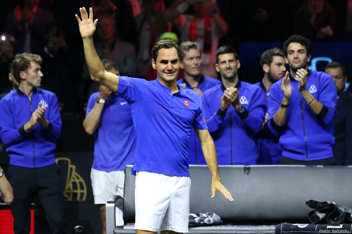 Federer lends his final match kit to the International Tennis Hall of Fame Museum