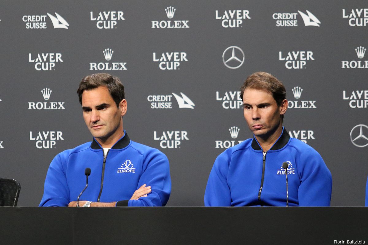 "When he retired, part of me left with him" - Nadal on Federer