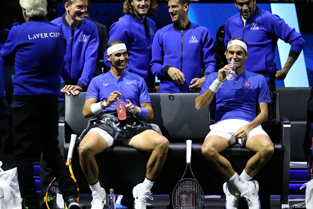 "He's happy, enjoying life" - Nadal on Federer in retirement