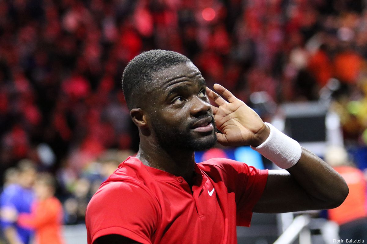 Tiafoe slammed for wearing headphones during US national anthem at Davis Cup