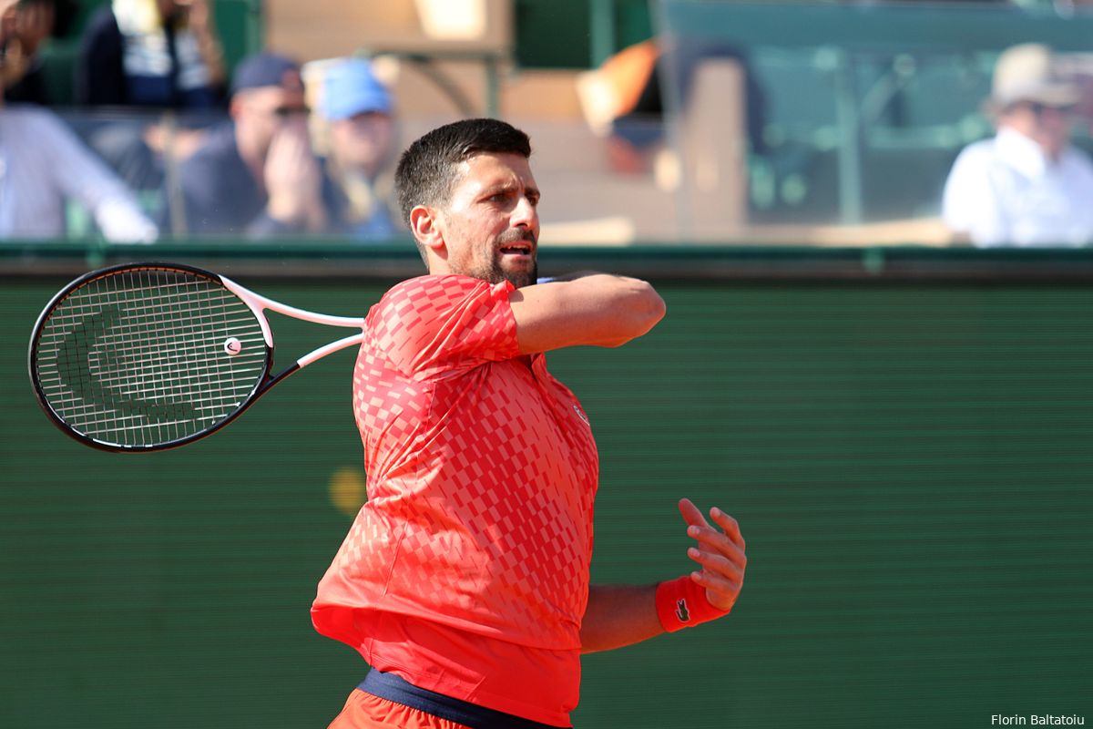 WATCH: Djokovic Ditches Elbow Pad Gearing Up for Rome Defence
