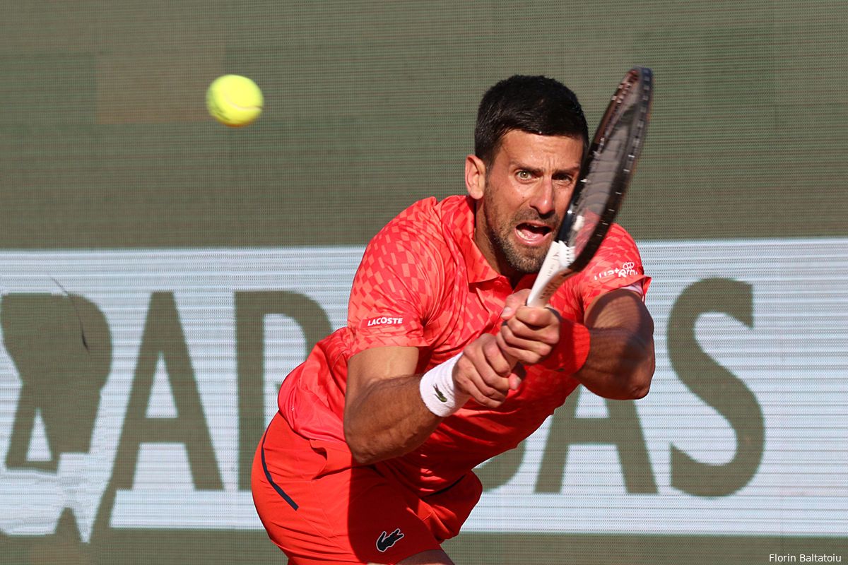 WATCH: Djokovic's Racquet Slips Out Of His Hand Into The Crowd